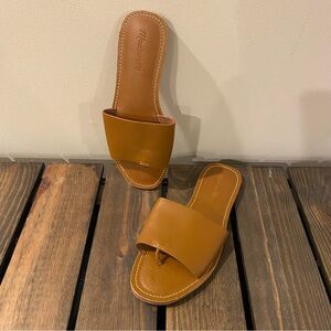 Madewell the Boardwalk Post Slide Sandals